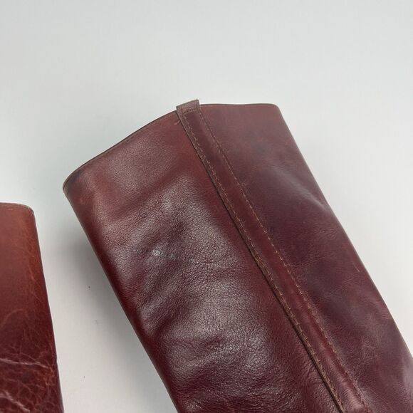 Vintage Dexter Campus Western Tall Boots 8 Brown Cowgirl Riding Ranch Festival - Picture 11 of 16